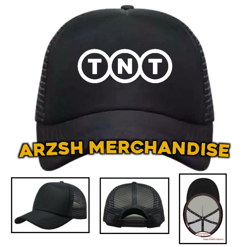 Topi TNT Express - Topi Trucker Jaring TNT Express