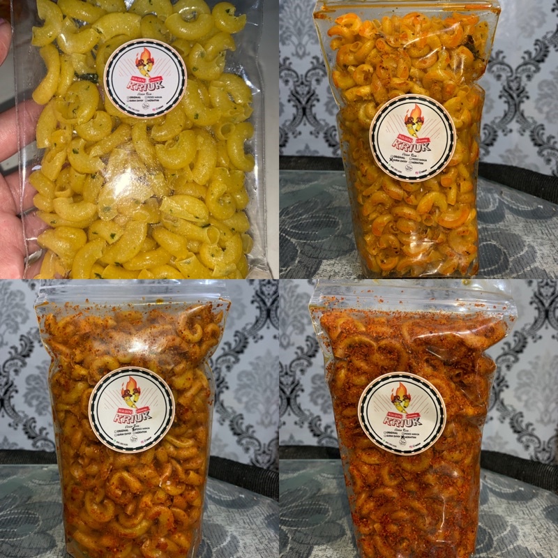 

MAKRONI KRIUKK DAUN JERUK.