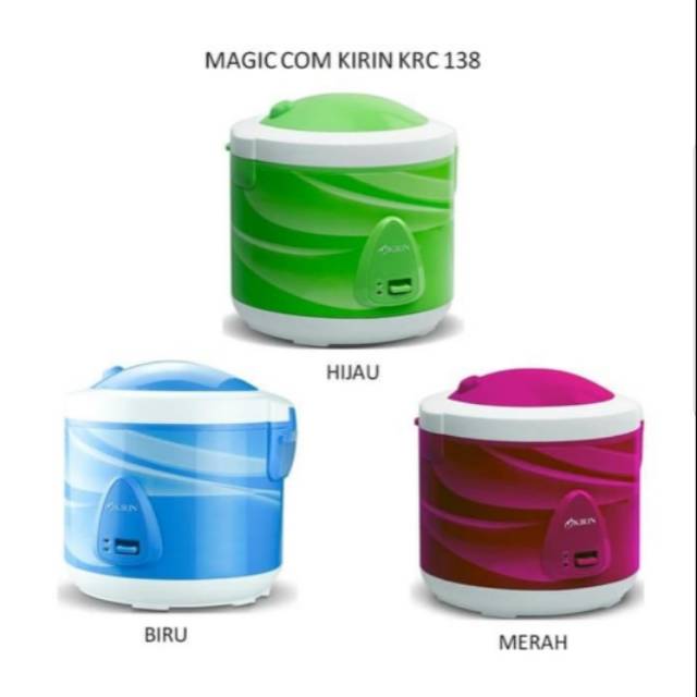 Magic Com Kirin 2 Liter KRC-138