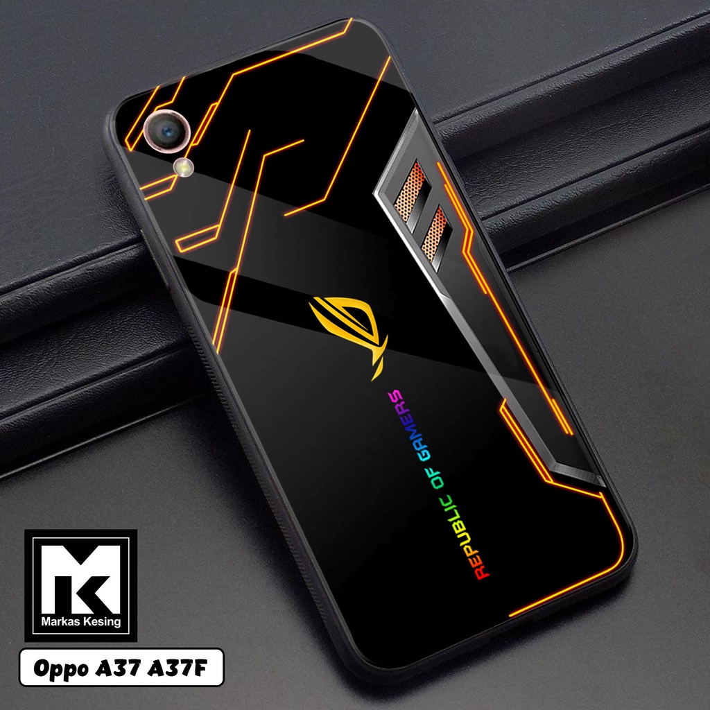 Case Oppo A37 / A37F - Casing Oppo A37 / A37F - ( Logo Gamers ) - Case Hp - Casing Hp Terbaru