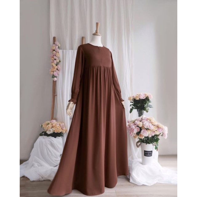 Amara Silk Dress by Auroraclo