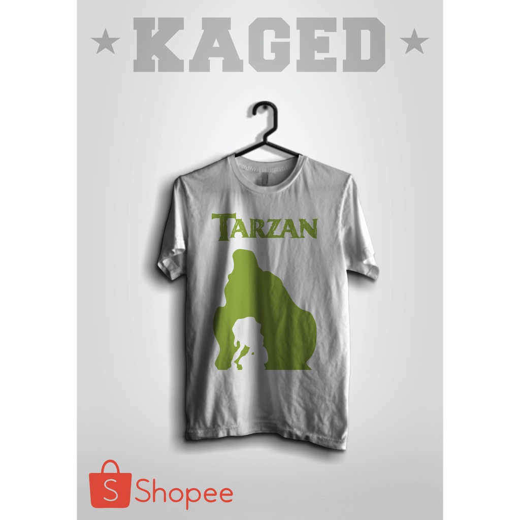 Kaos TARZAN Kaos Film Tarzan Kaos Film Kaos Petualangan Kaos Adventure #WARNAPUTIH