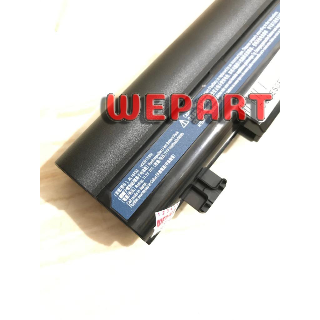 Baterai Laptop Original Acer Aspire E14 E4 E5 E5-471 E5-411 E15 E5-421 E5-421G V3-472 AL14A32 Ori