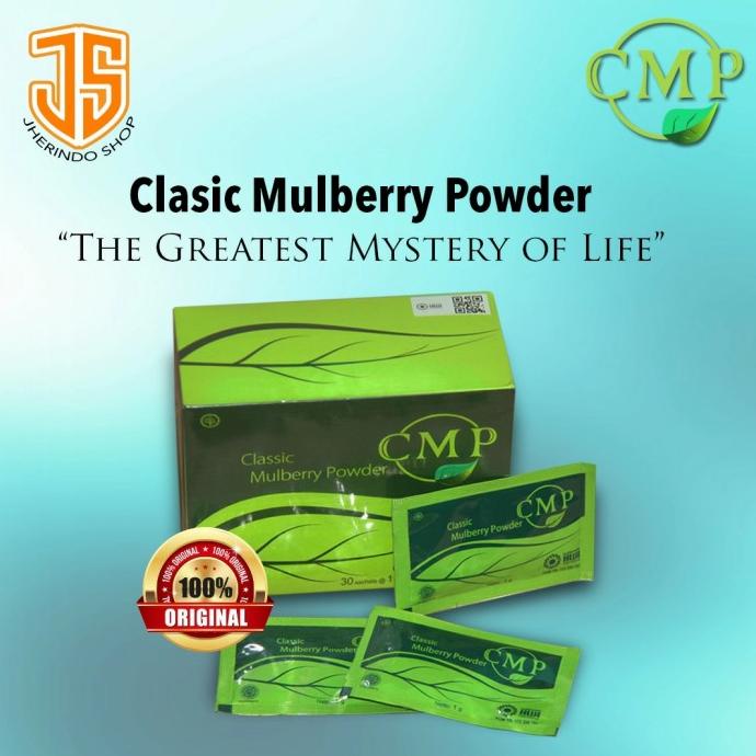 (BISA COD) CMP BUBUK RASA MINT CLASSIC MULBERRY POWDER/CHLOROPYL 30 Sachet BY HWI BOOM SALE Kode 866