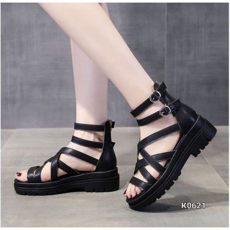 FHS Sandals Slop Strap Heightened Soft Bottom Import K0621