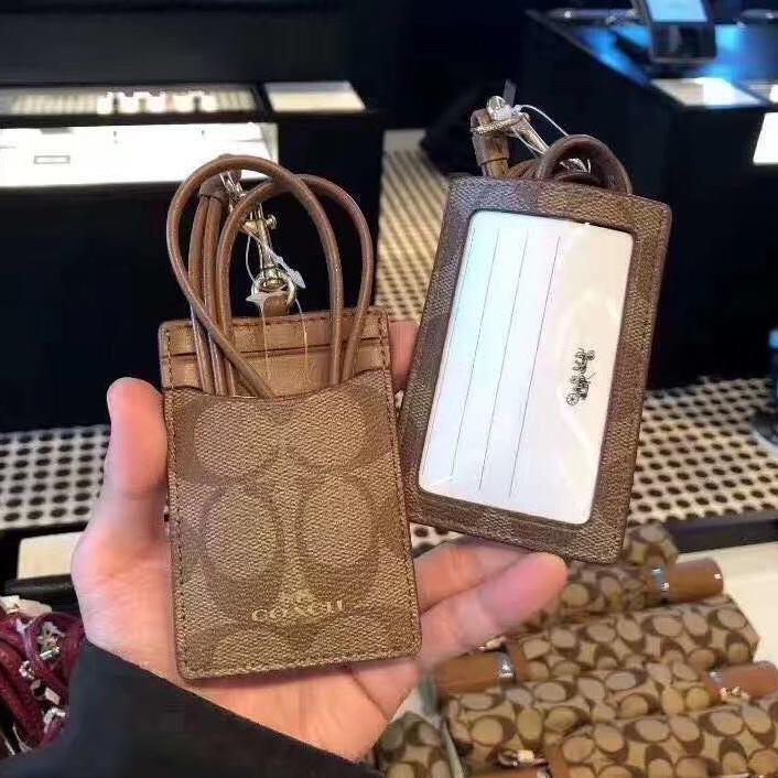 

Model Baru.. card holder / Coach F65573 original/ Kartu kerja /tag / lanyard/ name tag holder/ID Card holder