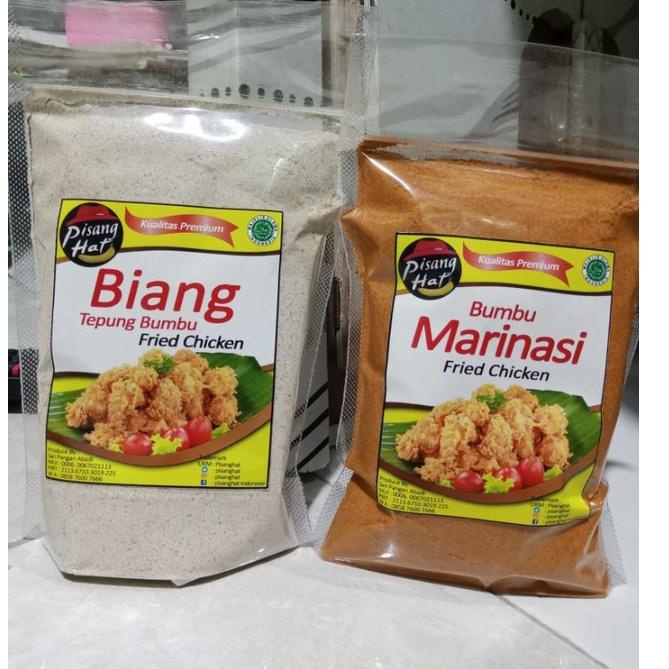 

Paling Disukai paket biang tepung dan bumbu marinasi ayam goreng fried chicken 500g KIT