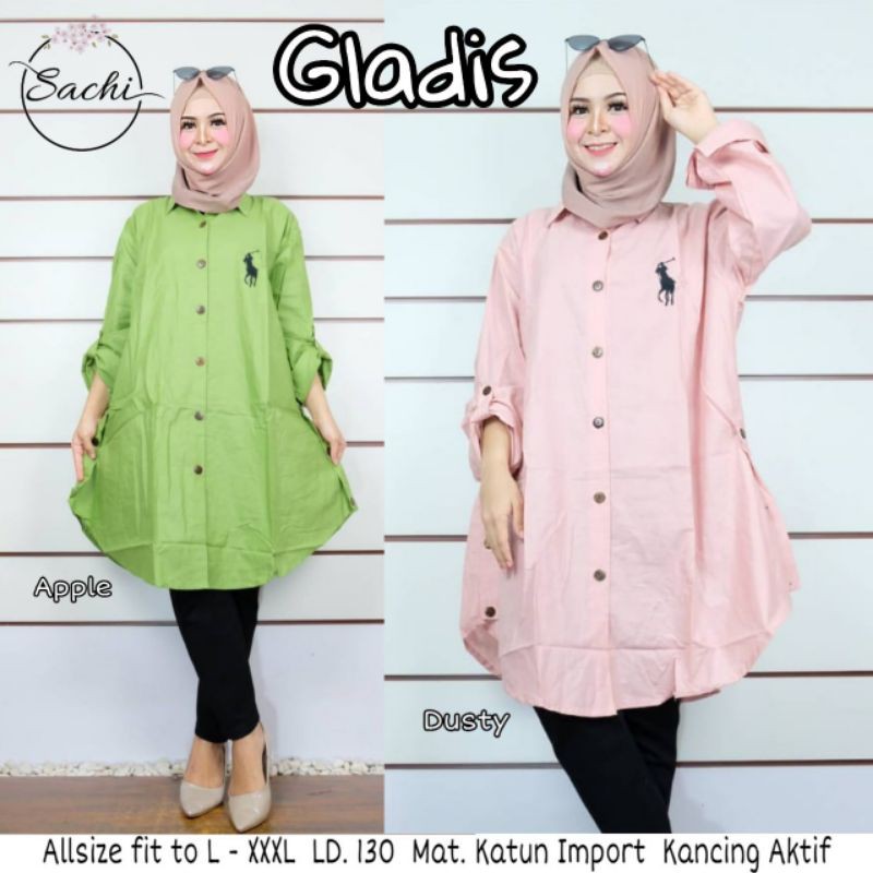 gladis tunik Super jumbo