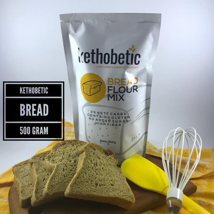 

BEST SELLER Ketobetic bread 500 g Tepung keto khusus roti TP362