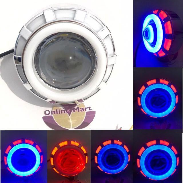 Proji LED Lampu depan projie headlamp lampu utama motor - Bulat(B8B2) Lampu LED NEON FLEX SELANG 220