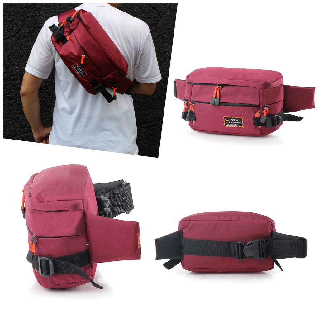 Tas Waist Bag Pria Tas Selempang Pria - Elbrus | TL 520