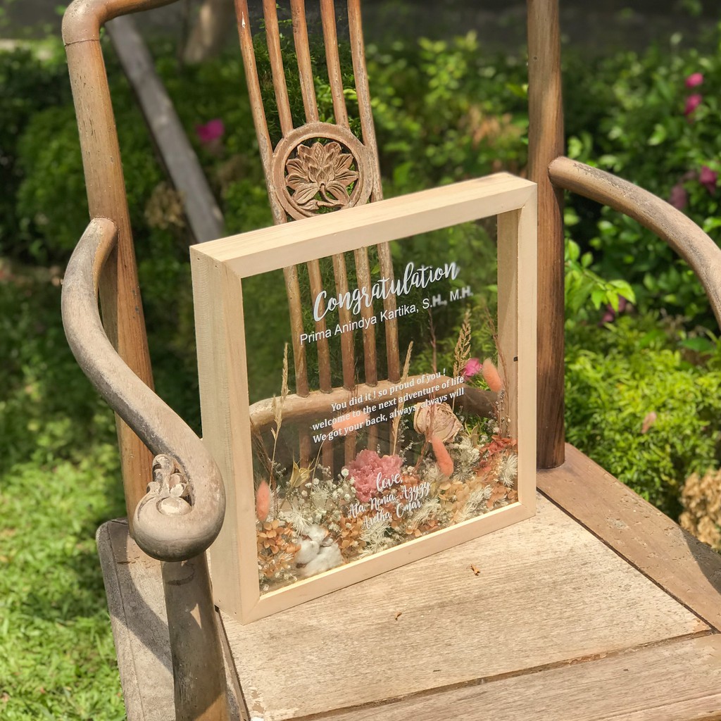 

목초지 - Mogchoji | Premium Flowers in frame | Gift/Kado