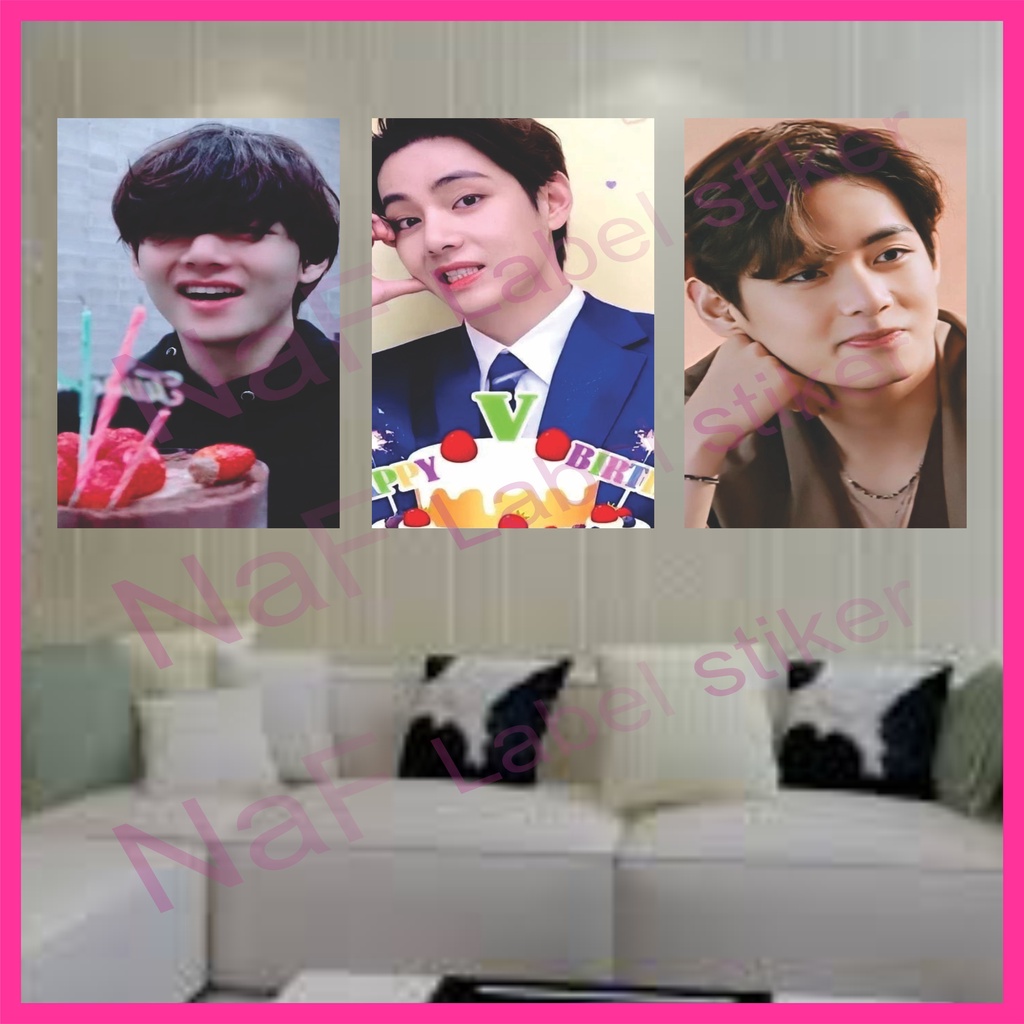 Poster BTS Jumbo Hiasan Dinding Custom