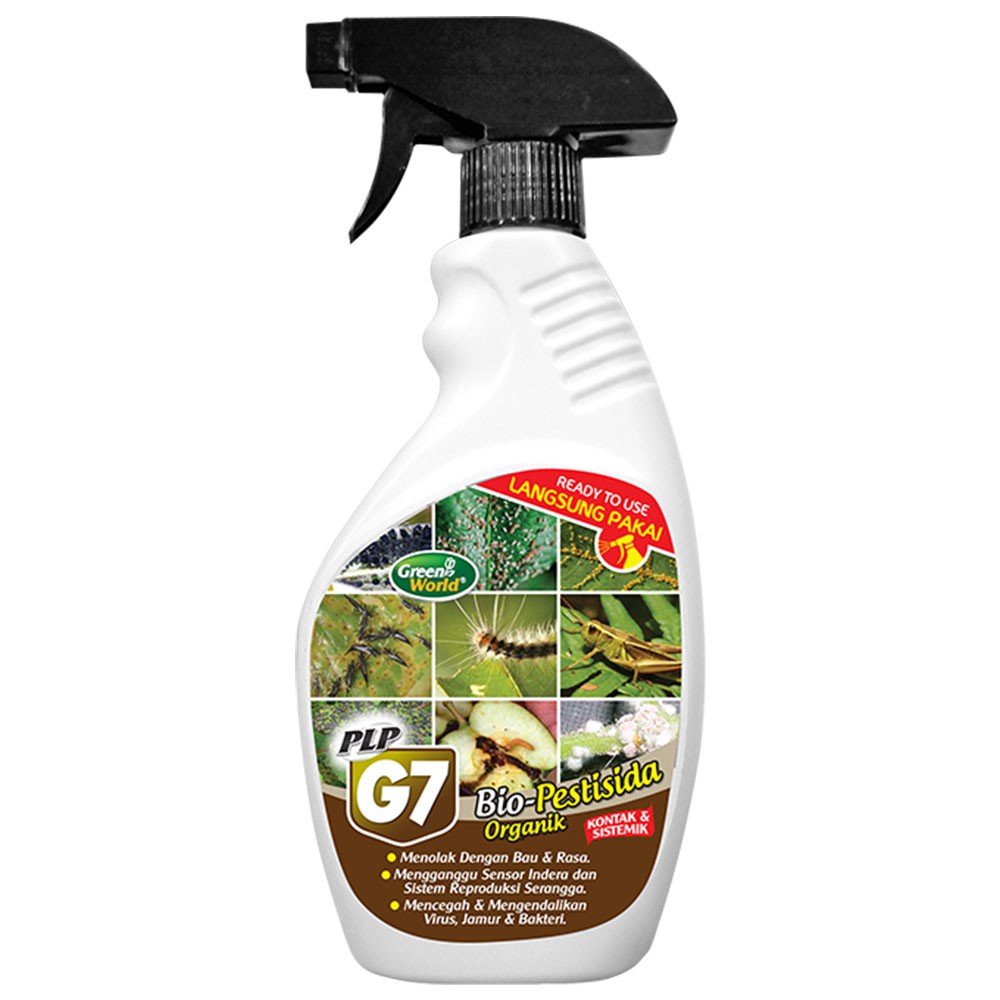 Bio Pestisida Organik Cair Langsung Pakai PLP G7 - GREEN WORLD - 500 ML