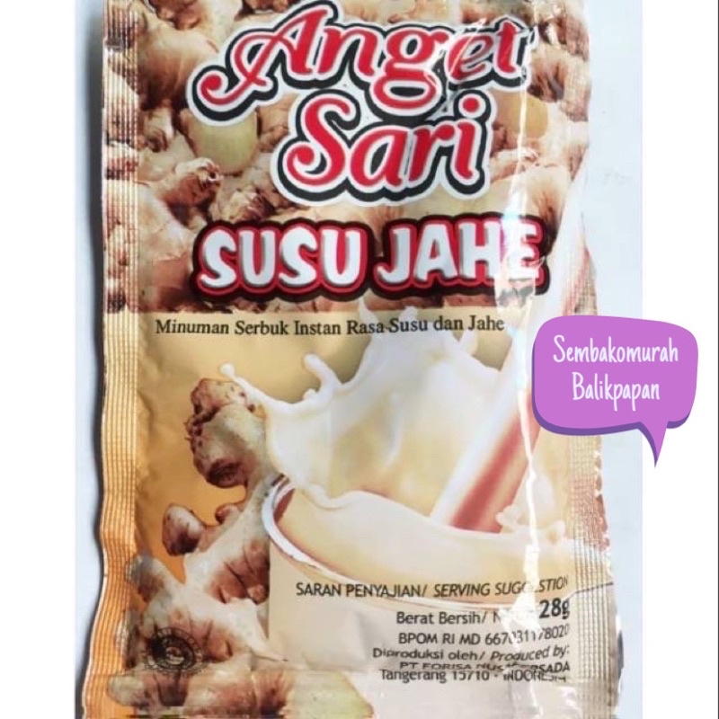 

anget sari susu jahe 1 renceng (10x28gr)