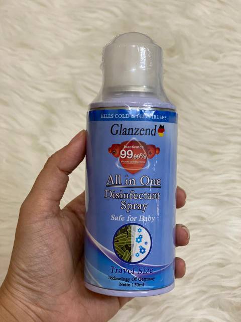 GLANZEND Disinfectan Spray 150ml (TRAVEL SIZE)