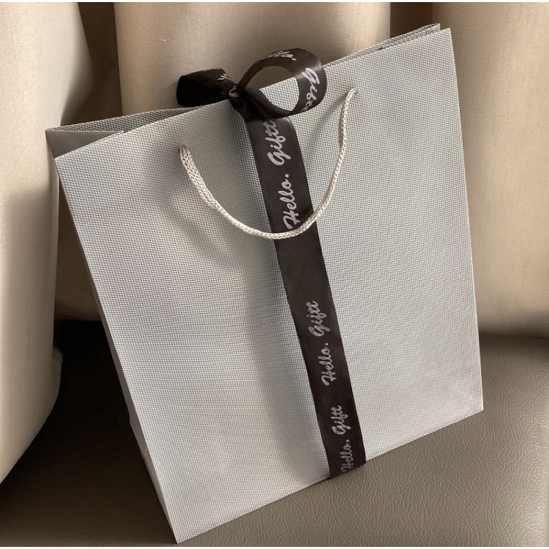 Hampers bayi l kado bayi l Baby gift set l Kado bayi laki laki l hampers bayi laki laki hampers baby-Paperbag Grey