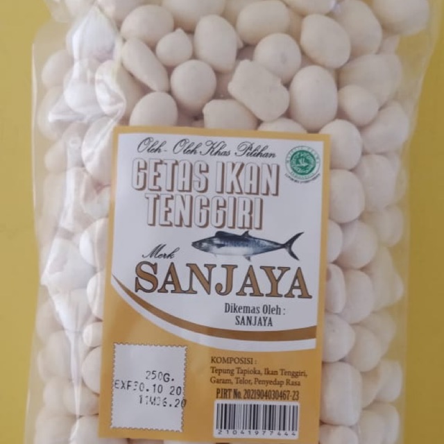 

Getas ikan Sanjaya 250gr