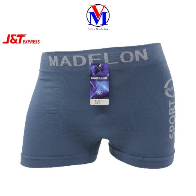  Madelon  Boxer Briefs Celana  Dalam  Seamless Pria Art 3317 