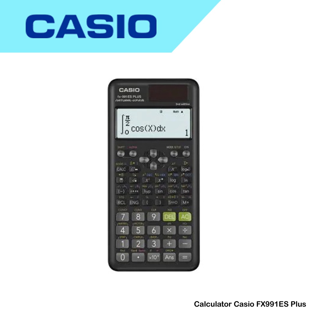 

Casio Calculator Scientific FX-991ES Plus-2 2nd edition