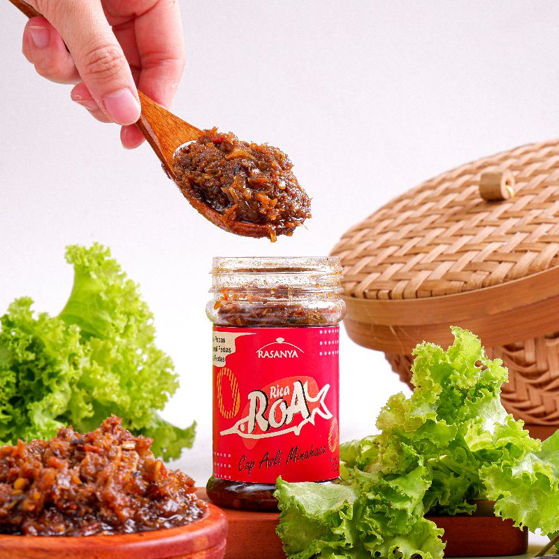 SAMBAL ROA ASAP/SAMBEL ROMAJU - BOTOL 130g