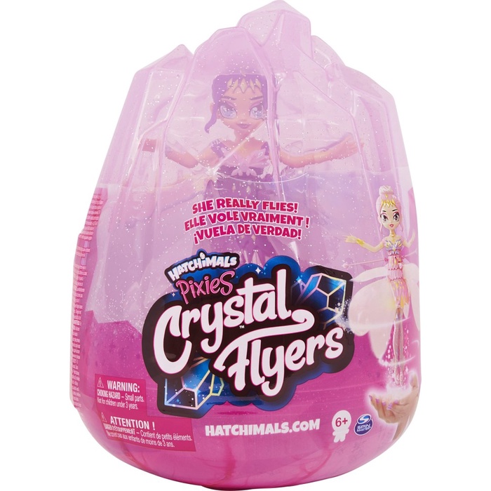 Hatchimals Pixies Crystal Flyers Purple Magical Flying Pixie Toy Girls
