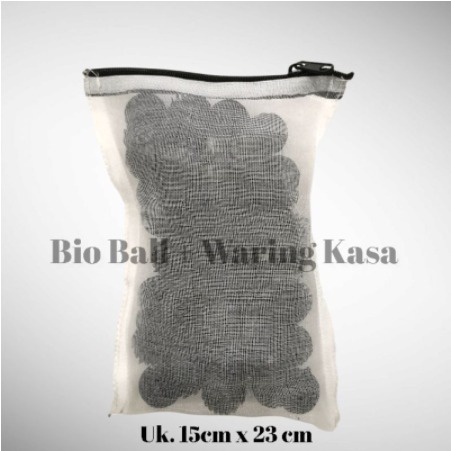 BIO BALL ISI 50 BIOBALL BULAT / RAMBUTAN 50 PCS MEDIA FILTER KOLAM AQUARIUM BIOBOL