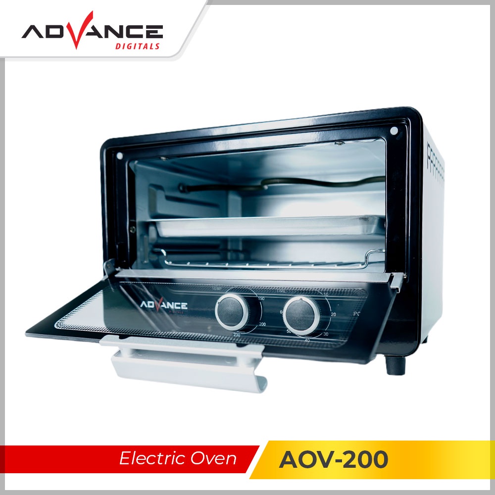 Advance Oven Listrik 12L 500W Multifungsi AOV200 Garansi 1 Tahun