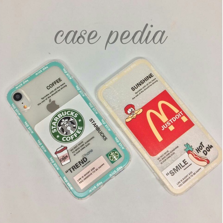 Soft Case Xiaomi Redmi 5 5 Plus 5A 6 6A 7 7A Casing iP iPhone 6 6S 7 8 + Plus SE 2020 X XR XS 11 12 Pro Max McDonald's &amp;Trend