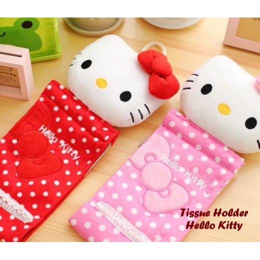 Tempat Tissue Gulung Hello Kitty Tissue Holder boneka New