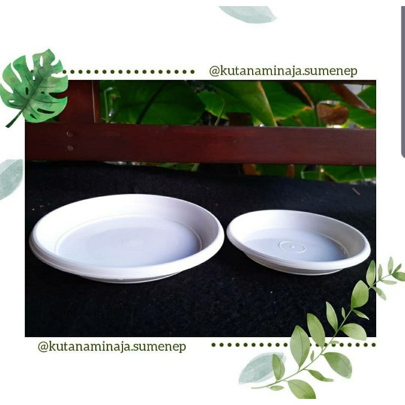 TATAKAN PIRING POT BUNGA / POT BUNGA PLASTIK