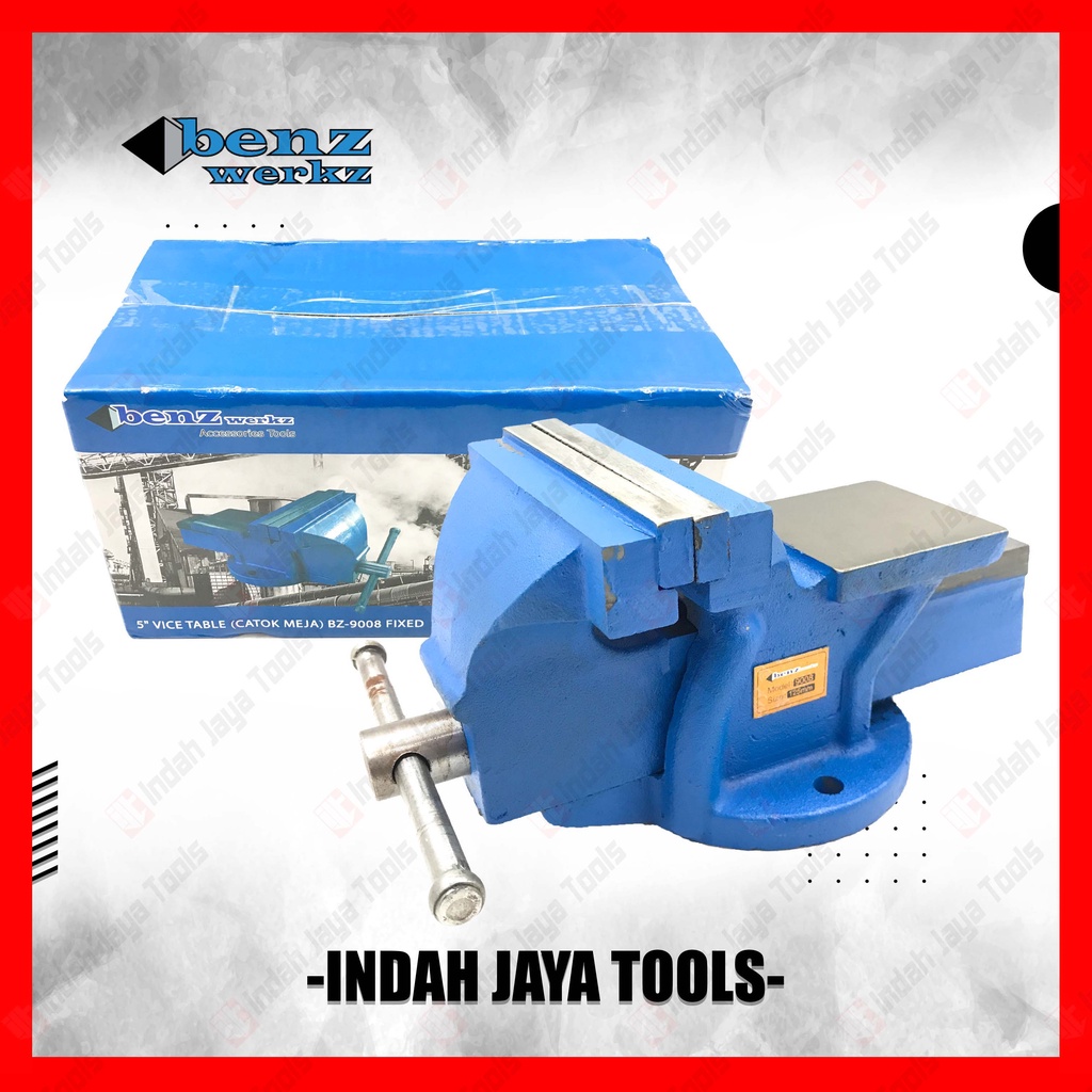 BENZ BZ-9008 Catok Paron 5 Inch Heavy Duty - Ragum Duduk Bench Vise