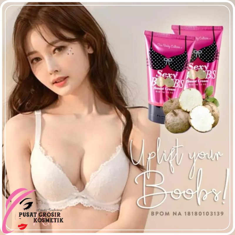 Pembesar Payudara Ampuh Permanen dan Cepat SEXY BOOBS BREAST CREAM Pembesar Payudara Permanen Magic