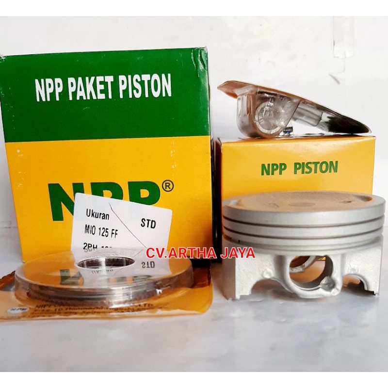 Jual PISTON KIT NPP HALF YAMAHA MIO 125 / MIO M3 / MIO Z / SOUL