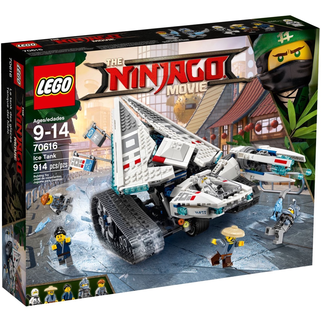 Toys LEGO Ninjago Ice Tank 70616