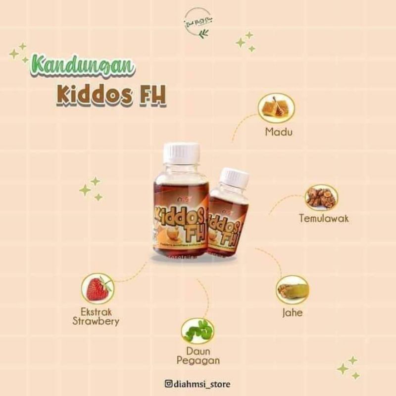 KIDDOS FH MSI ( MADU PENAMBAH NAFSU MAKAN )