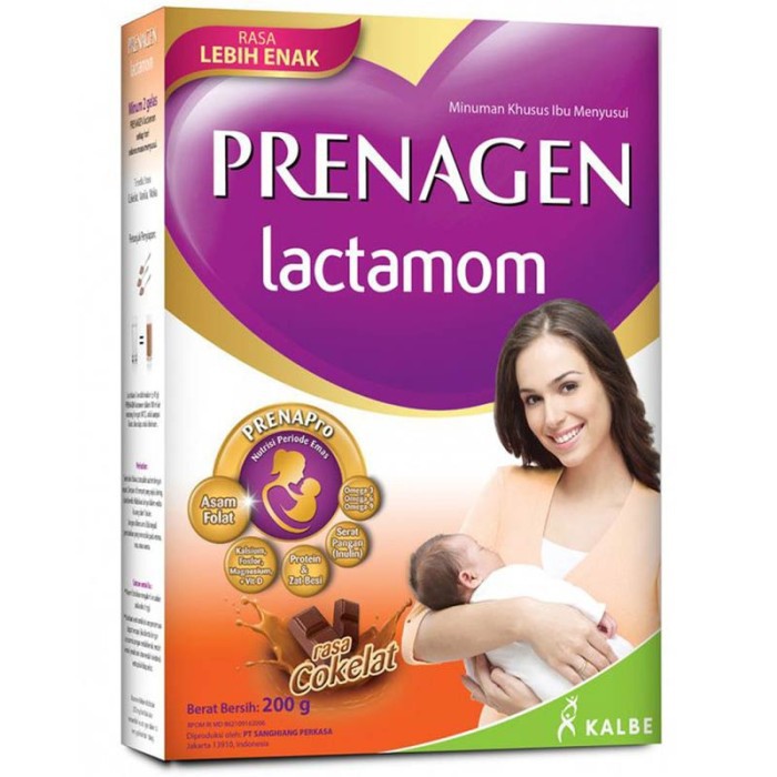 Prenagen Lactamom Susu Bubuk Ibu Menyusui Chocolate 200G