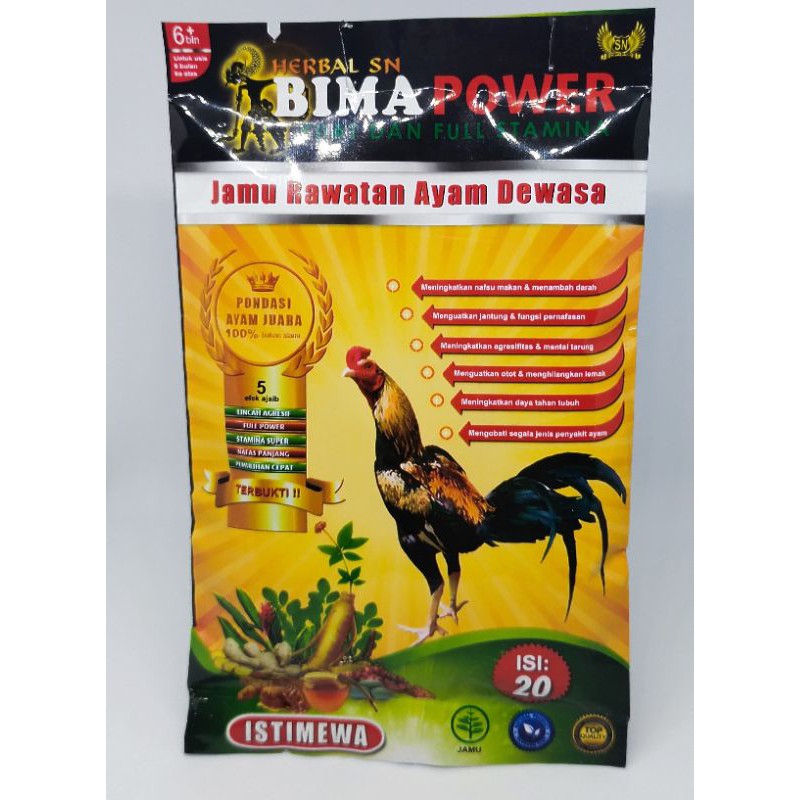 

Bima Power Jamu ayam dewasa