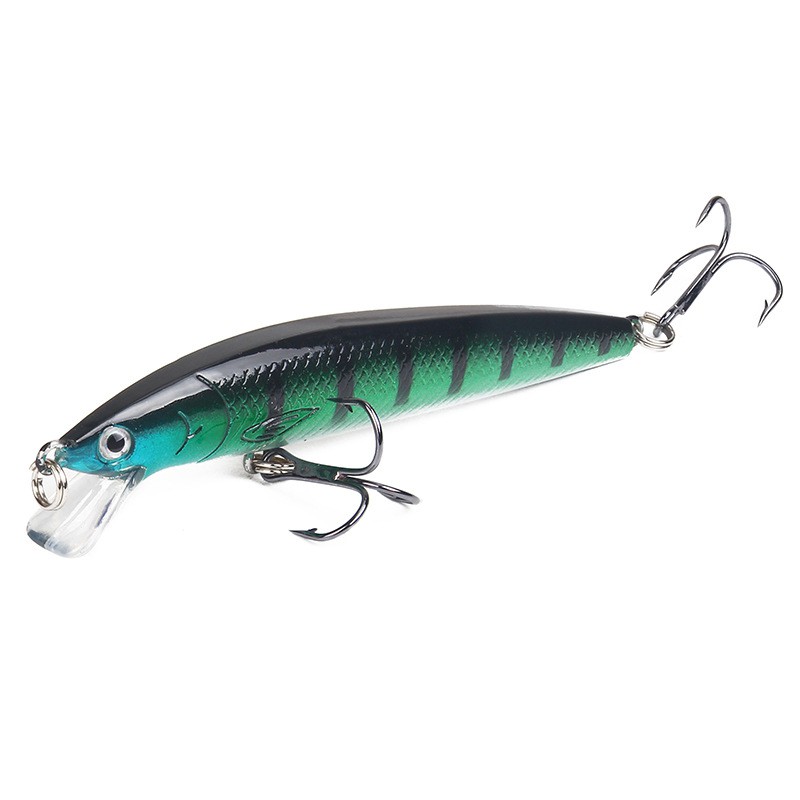 Shengyao 1Pcs Minnow Ikan Kecil Fishing Lure 10cm 7.5g  Mengambang Buatan Umpan Pancing Keras Bass Wobblers