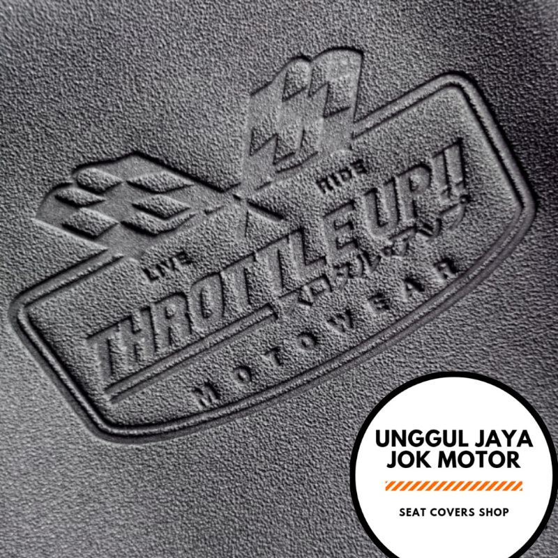 Sarung Kulit Jok Motor Racing Amplas Beat Vario Fiz R Ninja R RR SS Satria FU