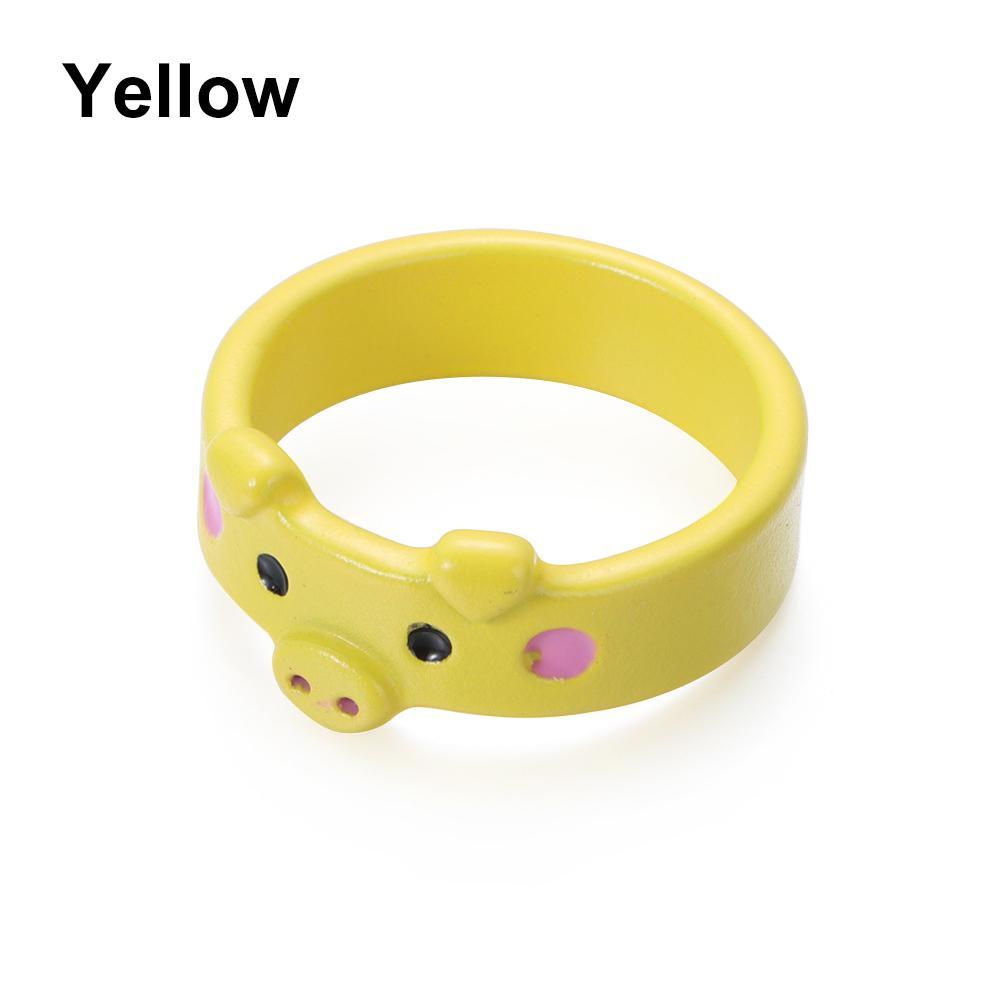 Lily Pig Cincin Wanita Pria Fashion Retro Unisex Vintage Kreatif Hewan