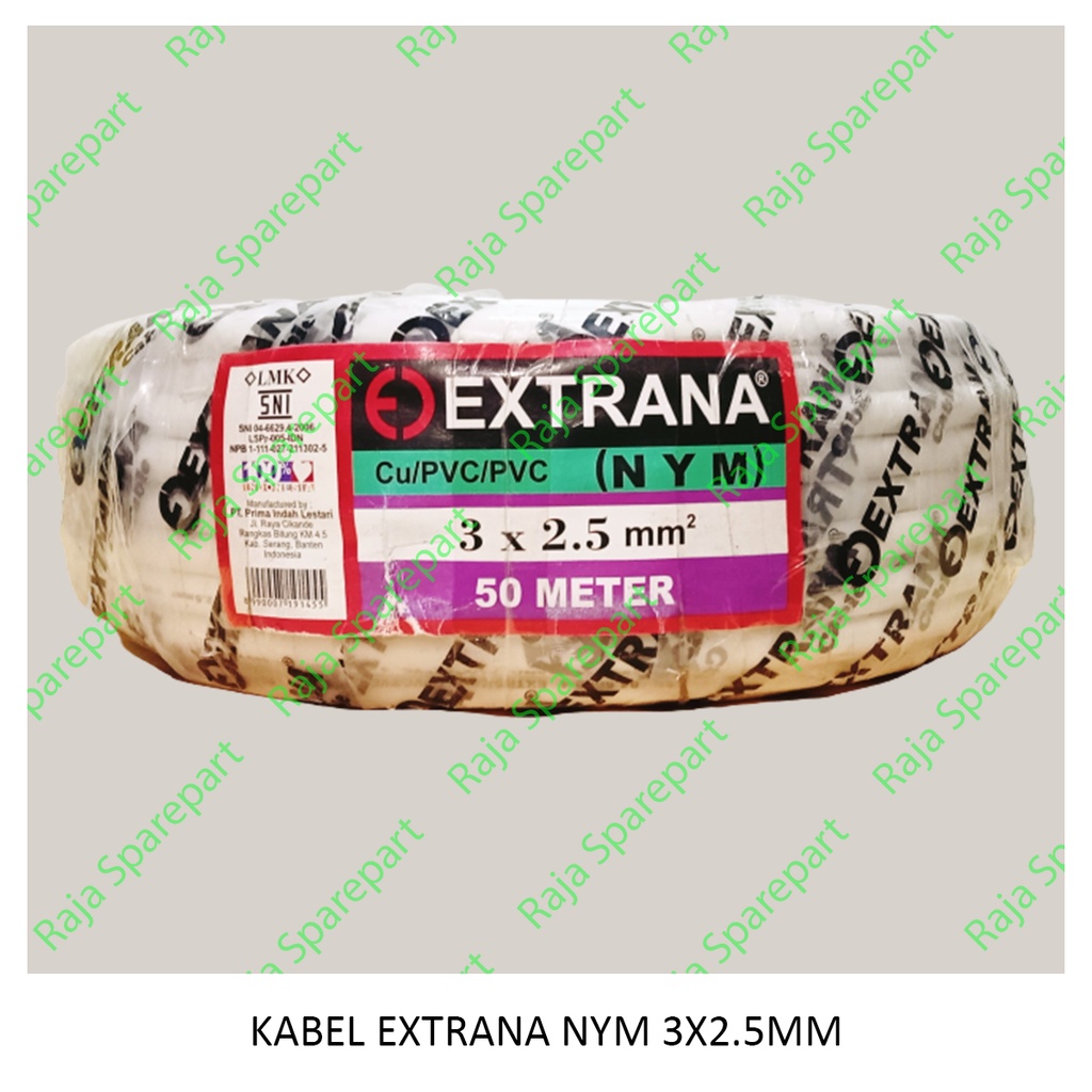 KABEL EXTRANA 3X2.5MM 50METER