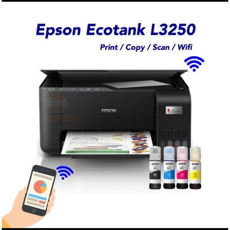 Epson Ecotank L3250 All in One Wifi (pengganti Epson L3150)