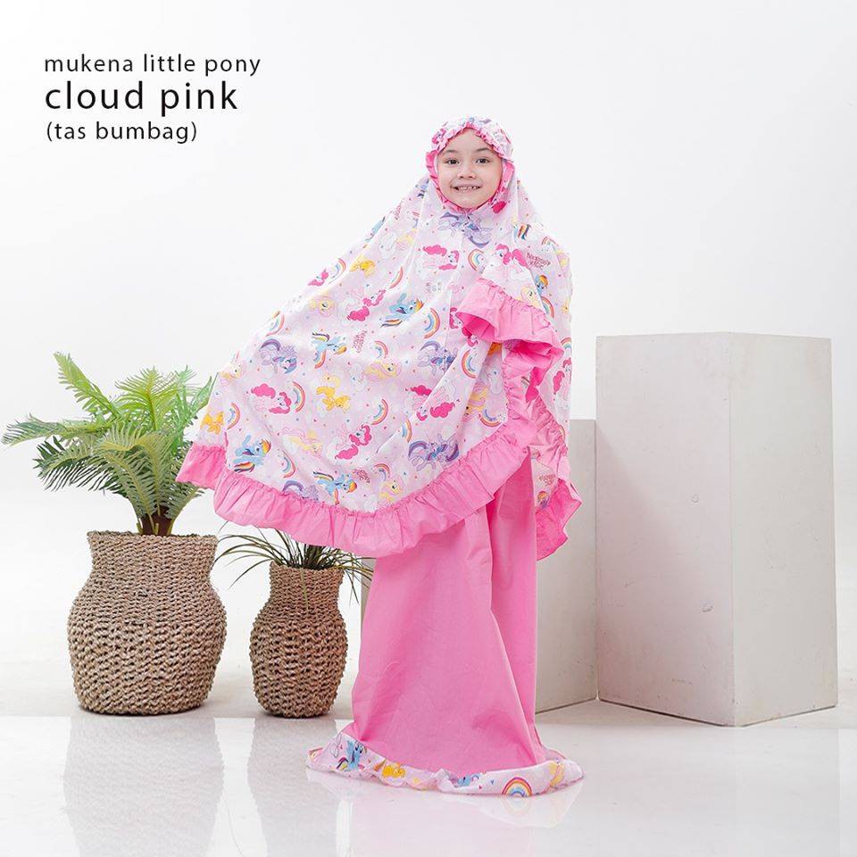 Mukena Anak LP Cloud ( Tas Bumbag )