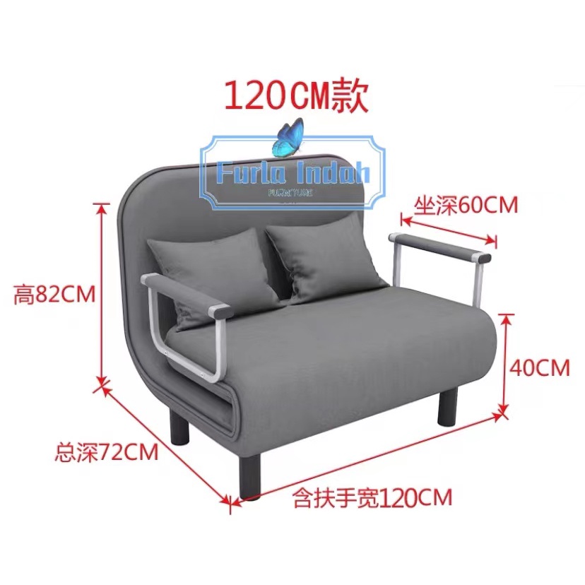 sofa bed sofa bed minimalis sofa lipat sofa bed lipat IMPOR TYPE KK120#