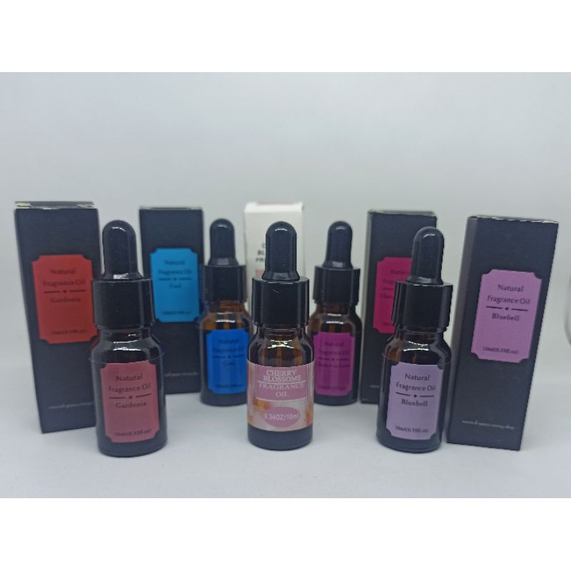 MPro Essential Oils Aromatherapy Eighteen Pure Fragrance 10ml 5 Aroma Oil Spa Relaxasi Relaksasi