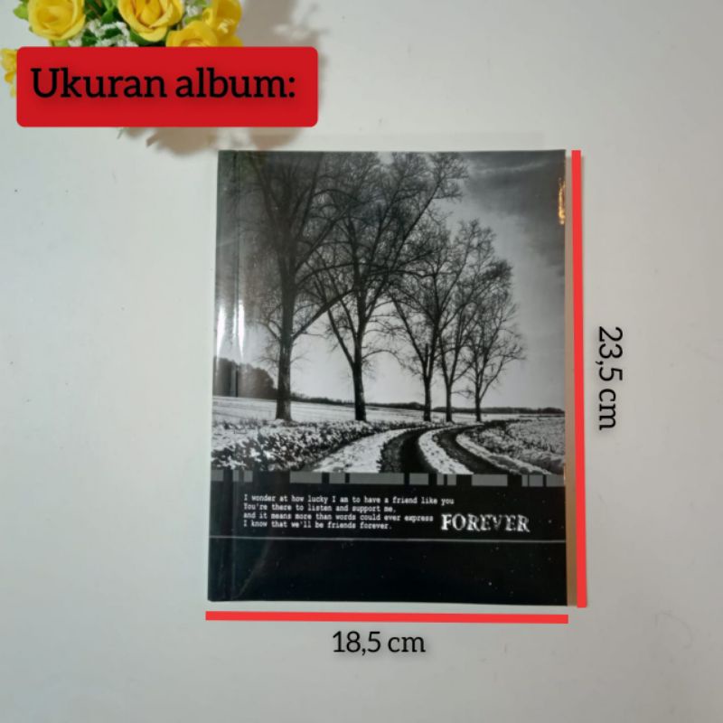 [GUDAN ALBUM ID] ALBUM FOTO PEREKAT MAGNETIC WHITESHEET SMALL SIZE FREE BOX ALBUM