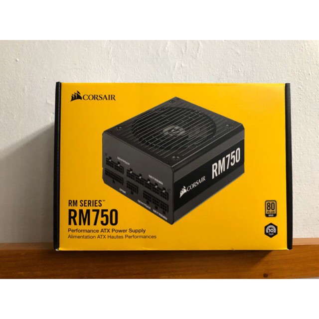 PSU Corsair RM750 750 Watt 80 Plus Gold - power supply CP-9020195-EU