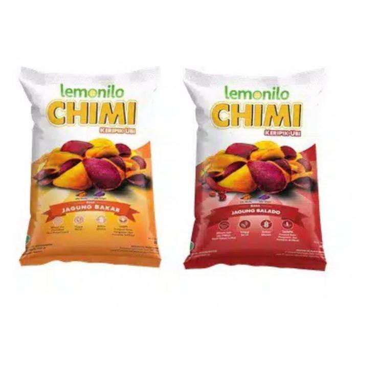 

Ecer / Grosir Lemonilo keripik ubi rasa jagung bakar / jagung balado 40 gram