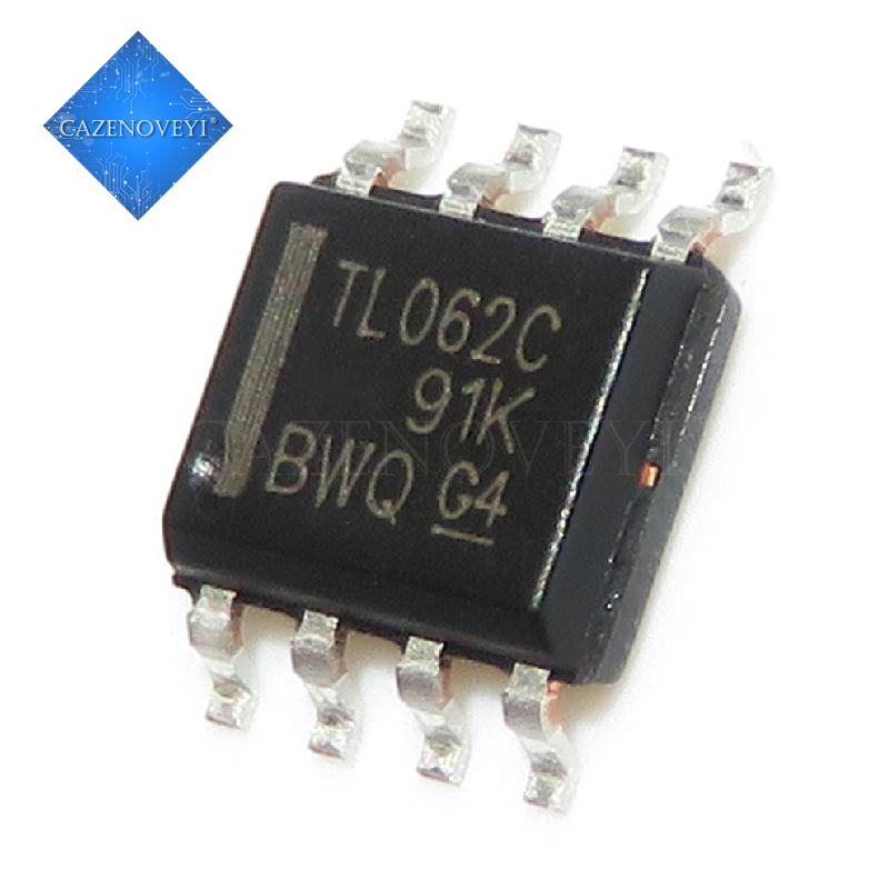 10pcs Ic Tl062Cdt Tl062C Tl062 062c Sop-8